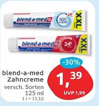 blend-a-med Zahnpasta 125 ml - versch. Sorten
