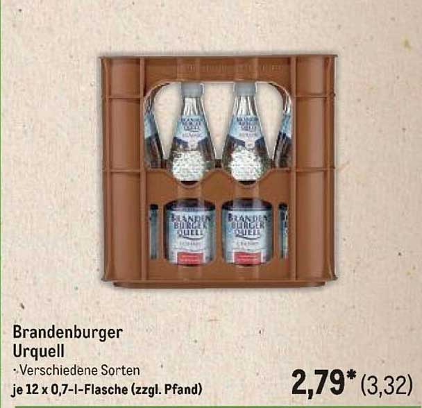 Brandenburger Urquell - Verschiedene Sorten