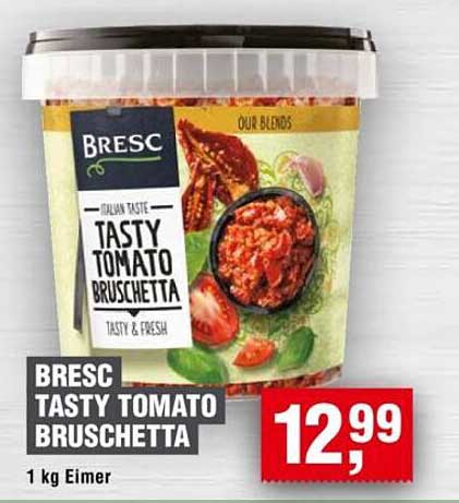 BRESC Tasty Tomato Bruschetta 1 kg Eimer