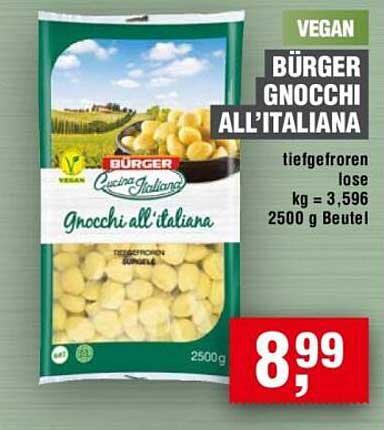 BÜRGER GNOCCHI ALL'ITALIANA