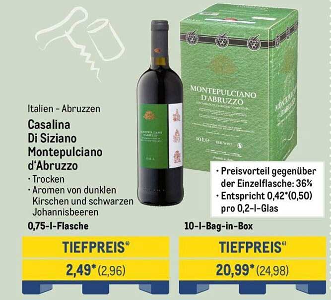 Casalina Di Siziano Montepulciano d'Abruzzo