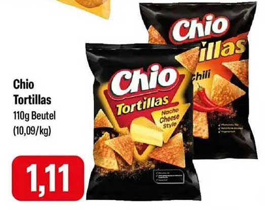 Chio Tortillas 110g Beutel