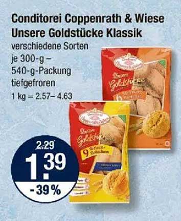 Conditorei Coppenrath & Wiese Unsere Goldstücke Klassik