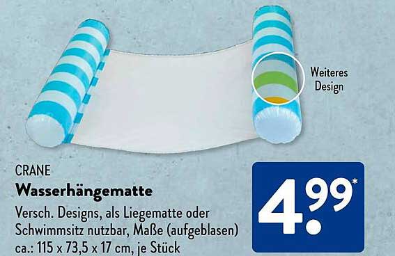 CRANE Wasserhängematte