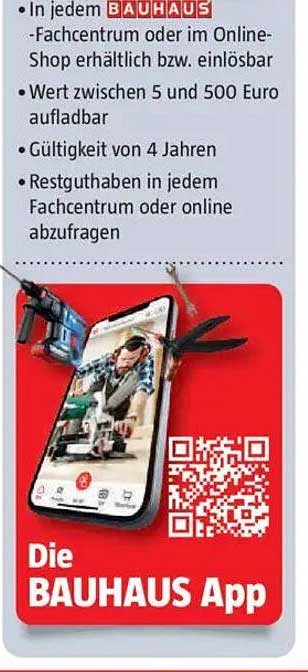Die BAUHAUS App - Ihr praktischer Begleiter für Heimwerkerprojekte
