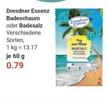 Dresdner Essenz Badeschaum oder Badesalz - verschiedene Sorten
