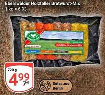Eberswalder Holzfäller Bratwurst-Mix