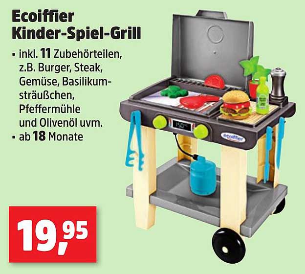 Ecoiffier Kinder-Spiel-Grill