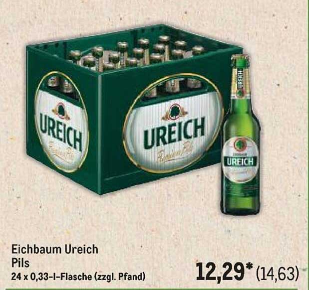 Eichbaum Ureich Pils - 24 x 0,33 l-Flasche (zzgl. Pfand)
