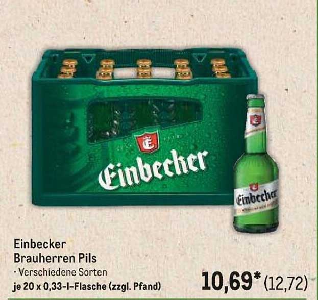 Einbecker Brauherren Pils - 20 x 0,33 l Flasche