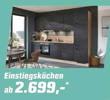 Einstiegsküchen ab 2.699,-*
