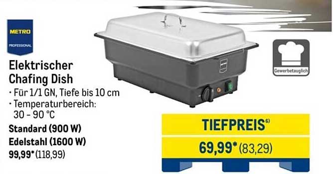 Elektrischer Chafing Dish