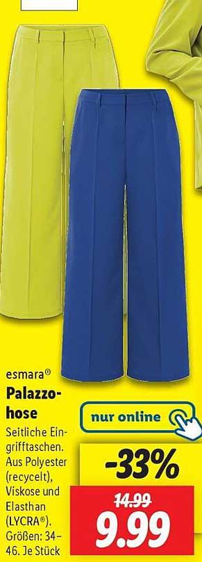 esmaralda® Palazzohose - nur online