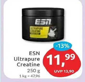 ESN Ultrapure Creatine 250 g - Jetzt zum Sonderpreis!
