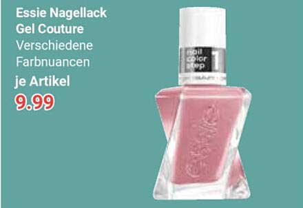 Essie Nagellack Gel Couture - Verschiedene Farbnuancen