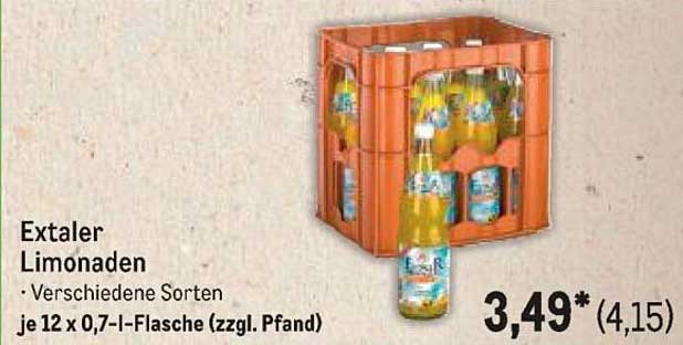 Extaler Limonaden 12 x 0,7 l (verschiedene Sorten)