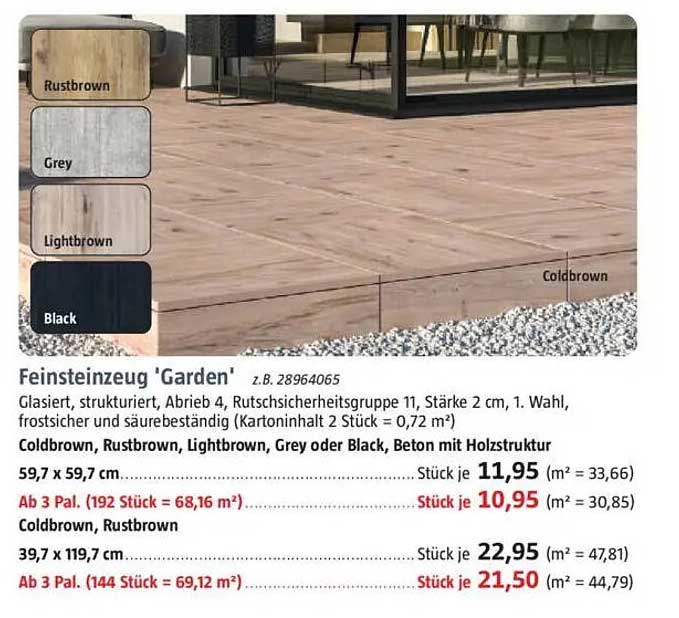 Feinsteinzeug 'Garden'