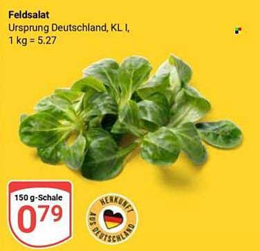 Feldsalat - frisch aus Deutschland