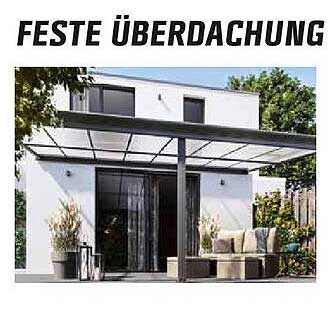 Feste Überdachung