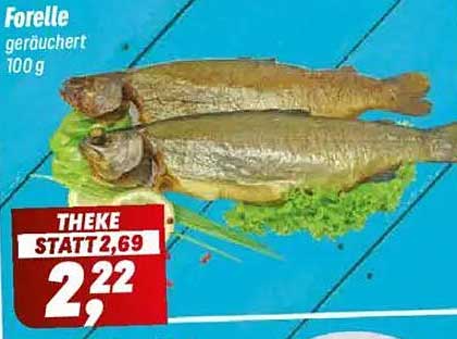 Forelle geräuchert 100 g