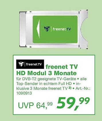 freenet TV HD Modul 3 Monate