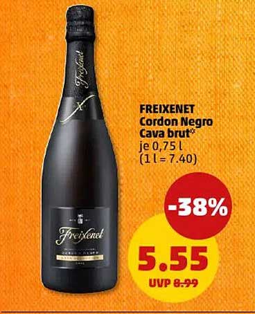 FREIXENET Cordon Negro Cava brut* 0,75 L