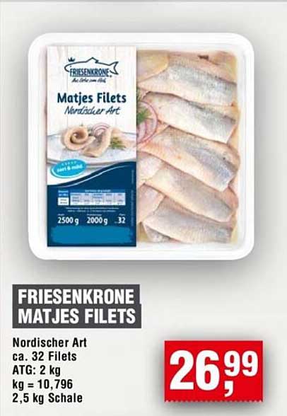 FRIESENKRONE MATJES FILETS - Nordischer Art