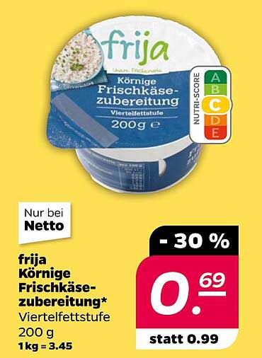 frija Körnige Frischkäse-Zubereitung 200 g