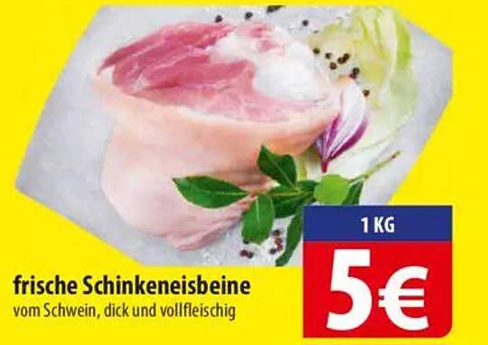 frische Schinkeneisbeine vom Schwein, dick und vollfleischig