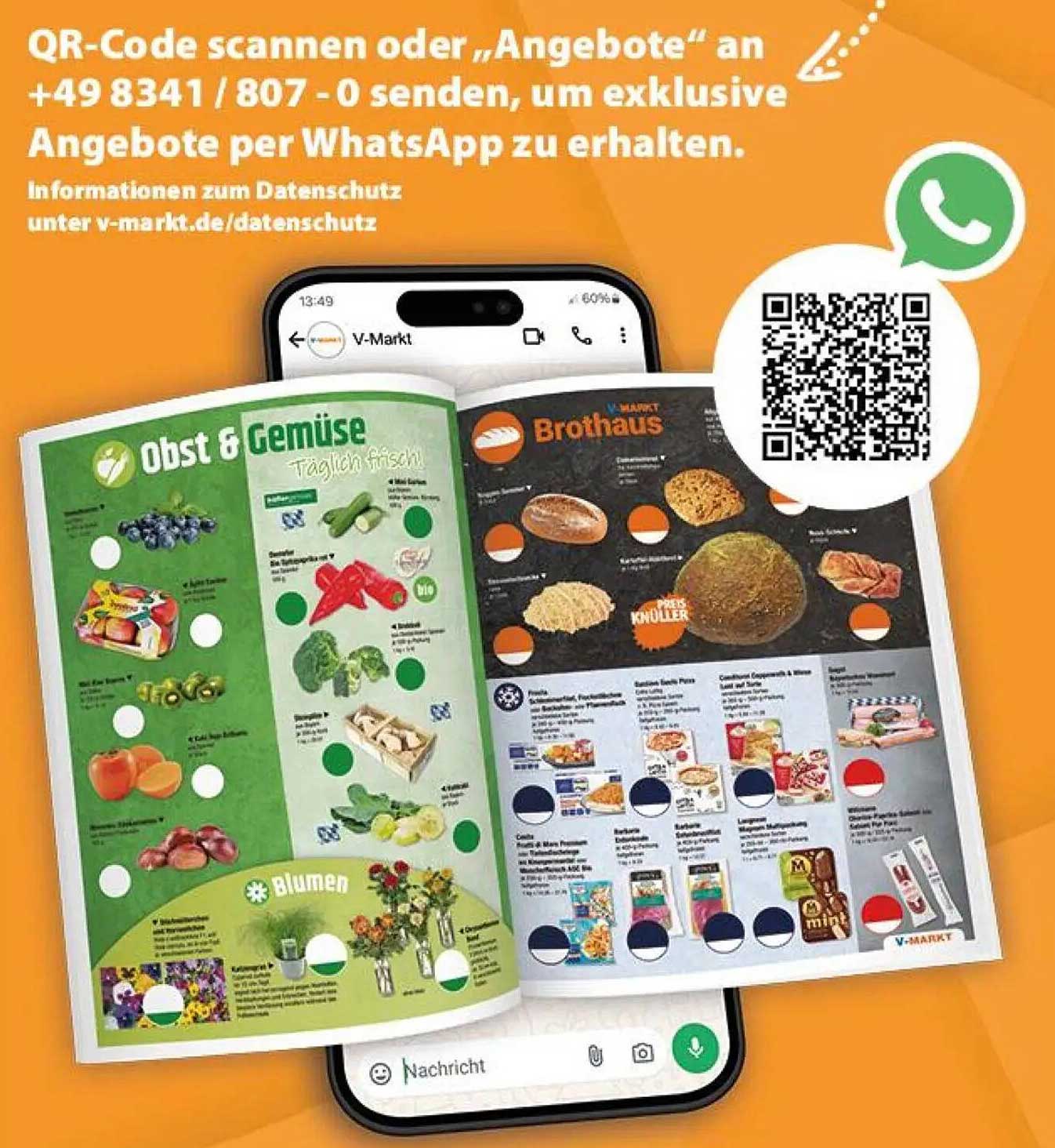 Frisches Obst und Gemüse – täglich frisch im V-Markt!