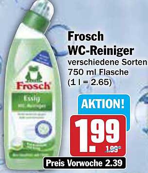 Frosch WC-Reiniger verschiedene Sorten 750 ml Flasche