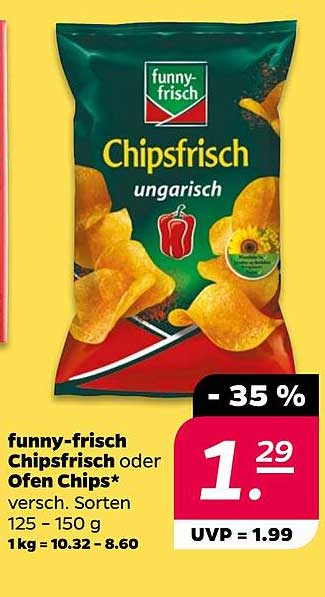 funny-frisch Chipsfrisch oder Ofen Chips*