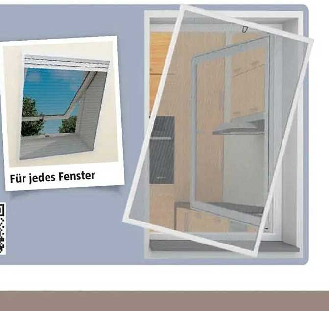 Für jedes Fenster - Insektenschutz-Rollo