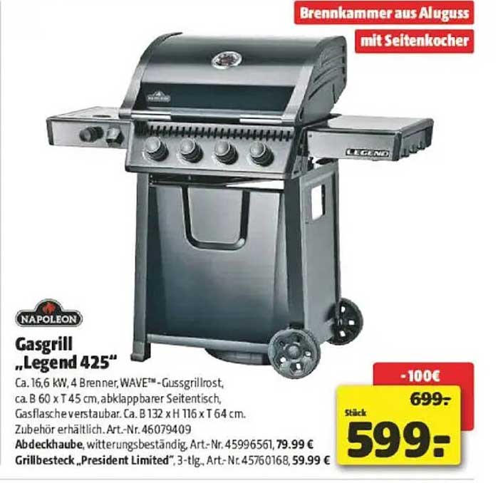 Gasgrill „Legend 425“