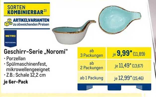 Geschirr-Serie „Noromi“