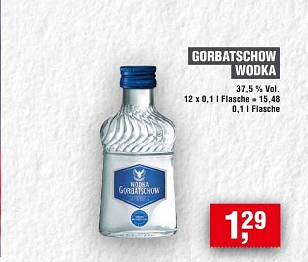 Gorbatschow Wodka 0,1 l