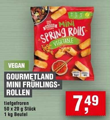GOURMETLAND MINI FRÜHLINGS-ROLLEN