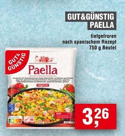 GUT&GÜNSTIG PAELLA 750 g Beutel