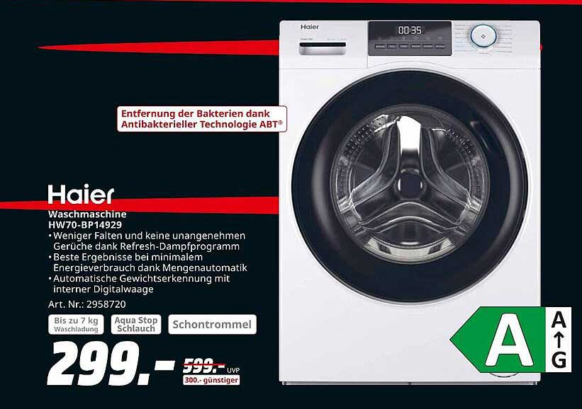 Haier Waschmaschine HW70-BP14929
