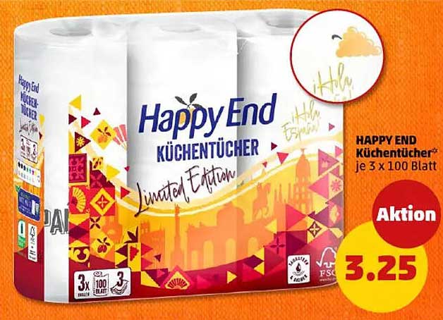 Happy End Küchentücher – Limited Edition