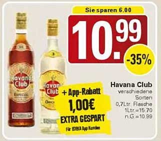 Havana Club verschiedene Sorten 0,7L Flasche