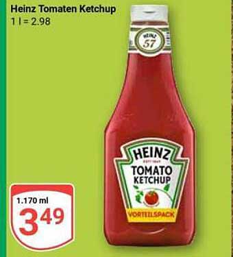 Heinz Tomaten Ketchup 1.170 ml - Vorteilspack