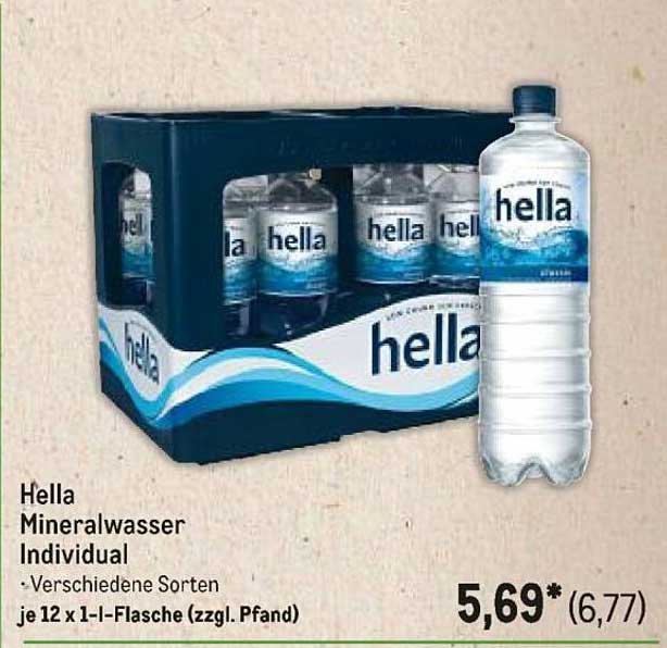 Hella Mineralwasser Individual