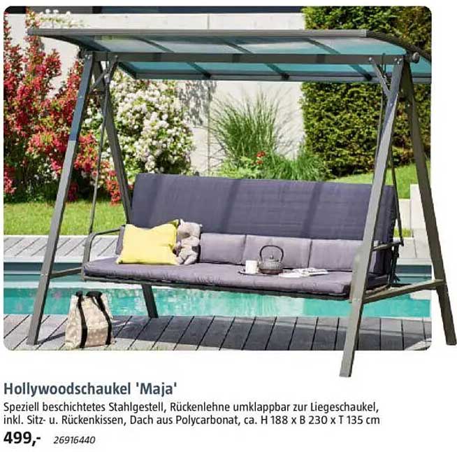 Hollywoodschaukel 'Maja'