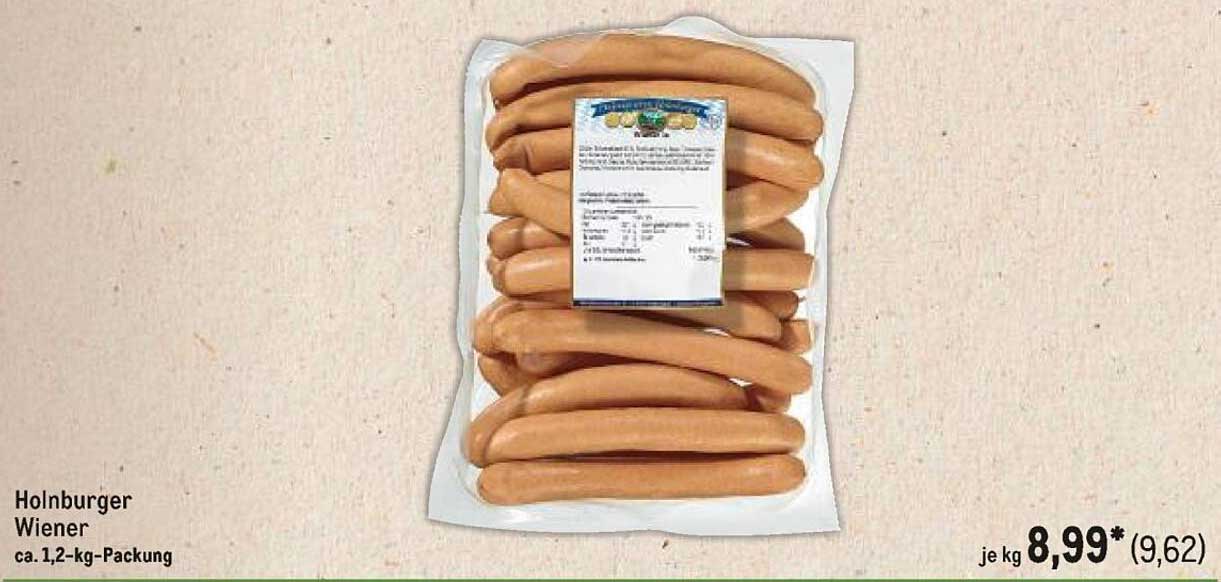 Holnburger Wiener ca. 1,2-kg-Packung