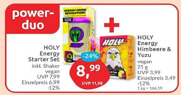 HOLY Energy Starter Set inkl. Shaker