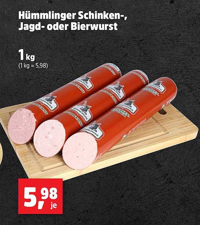 Hümmlinger Schinken-, Jagd- oder Bierwurst