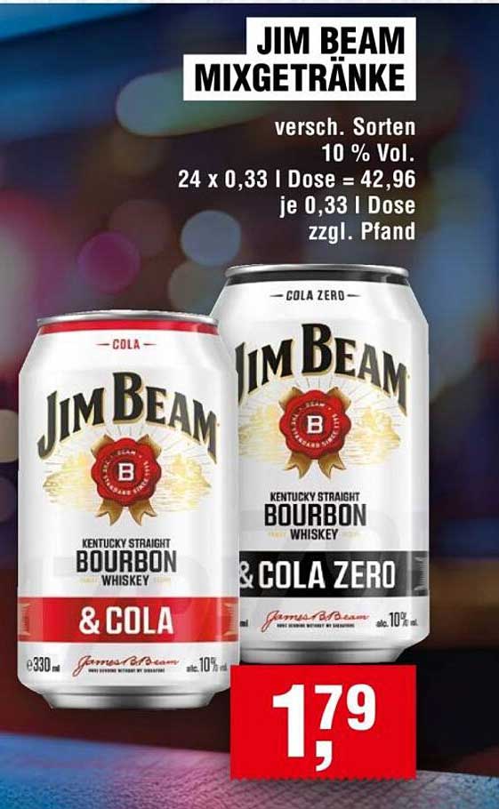 JIM BEAM MIXGETRÄNKE