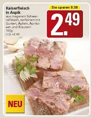Kaiserfleisch in Aspik