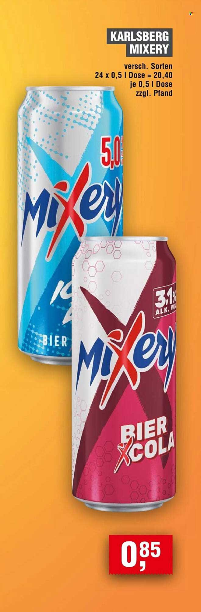Karlsberg Mixery - Bier und Cola in perfekter Harmonie